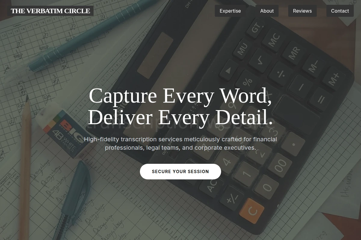 Transcription.Website
