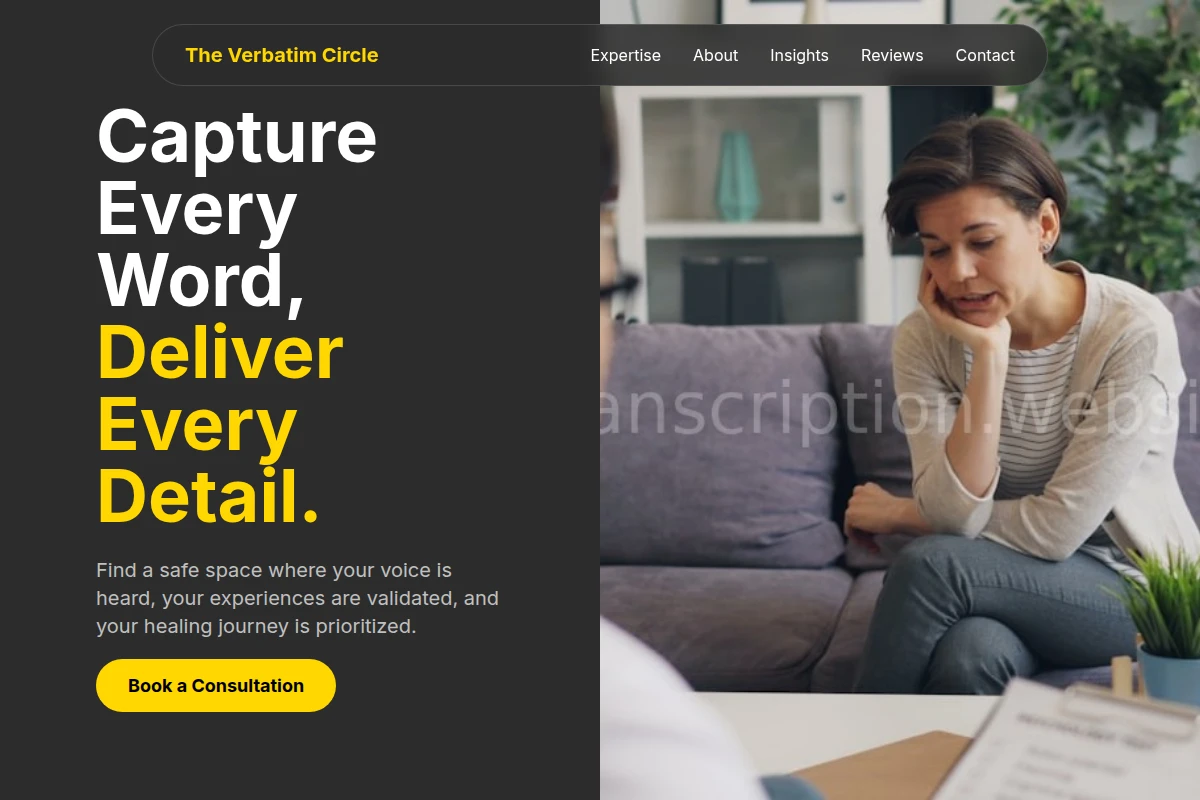 Verbatim Counseling
