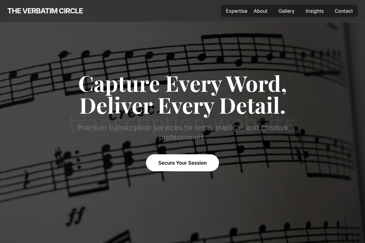 Record Transcription