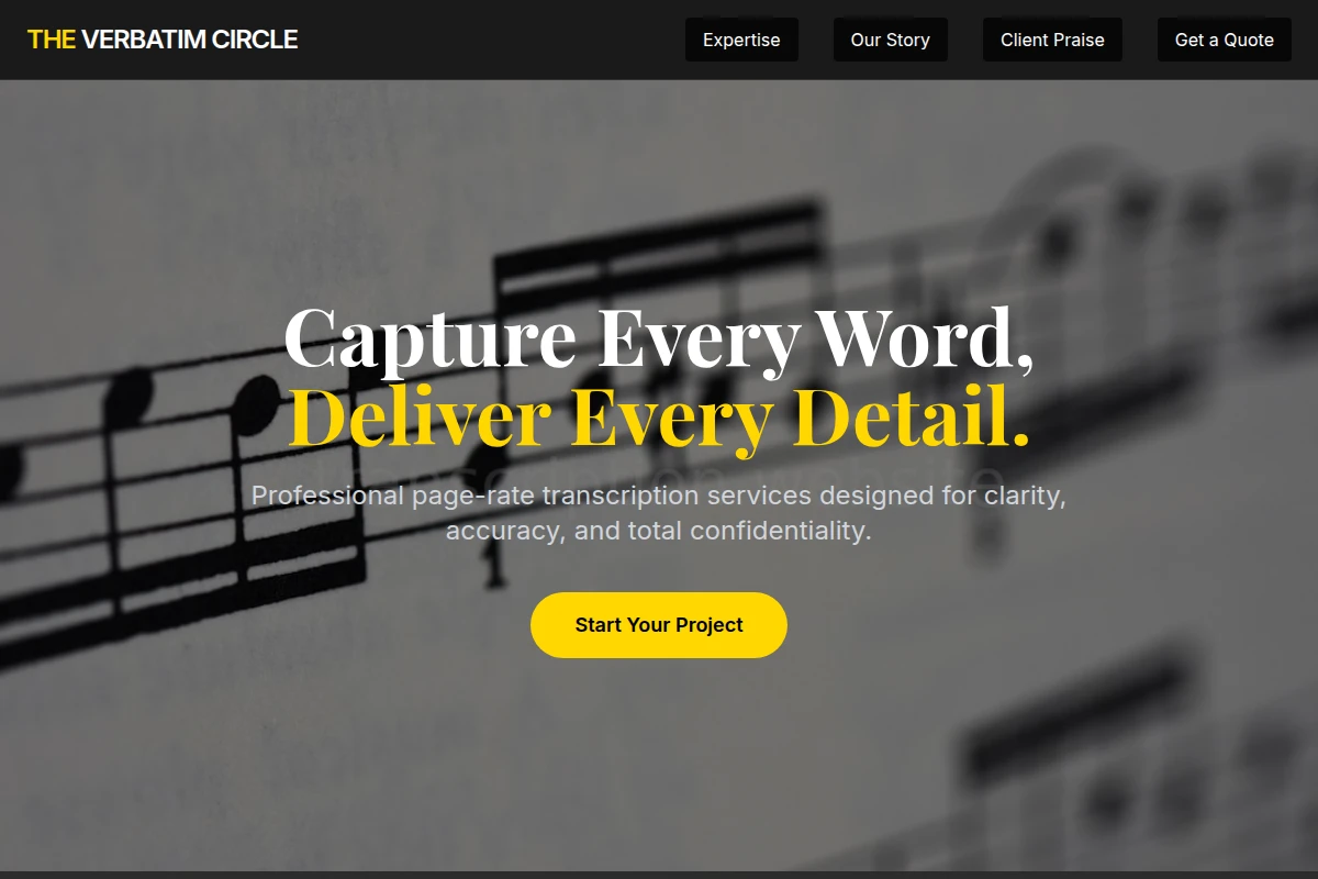 Page-rate Transcription